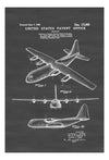 Lockheed C-130 Hercules Airplane Patent - Vintage Airplane, Airplane Blueprint, Airplane Art, Pilot Gift, Aircraft Decor, Airplane Poster, Art Prints mypatentprints 