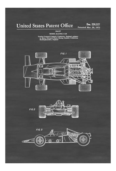 M16 Indycar Patent - Patent Print, Wall Decor, Automobile Decor, Automobile Art, Racing Car, Indycar Patent, Formula One, Racing Car Patent mws_apo_generated mypatentprints Blueprint #MWS Options 1729079859 