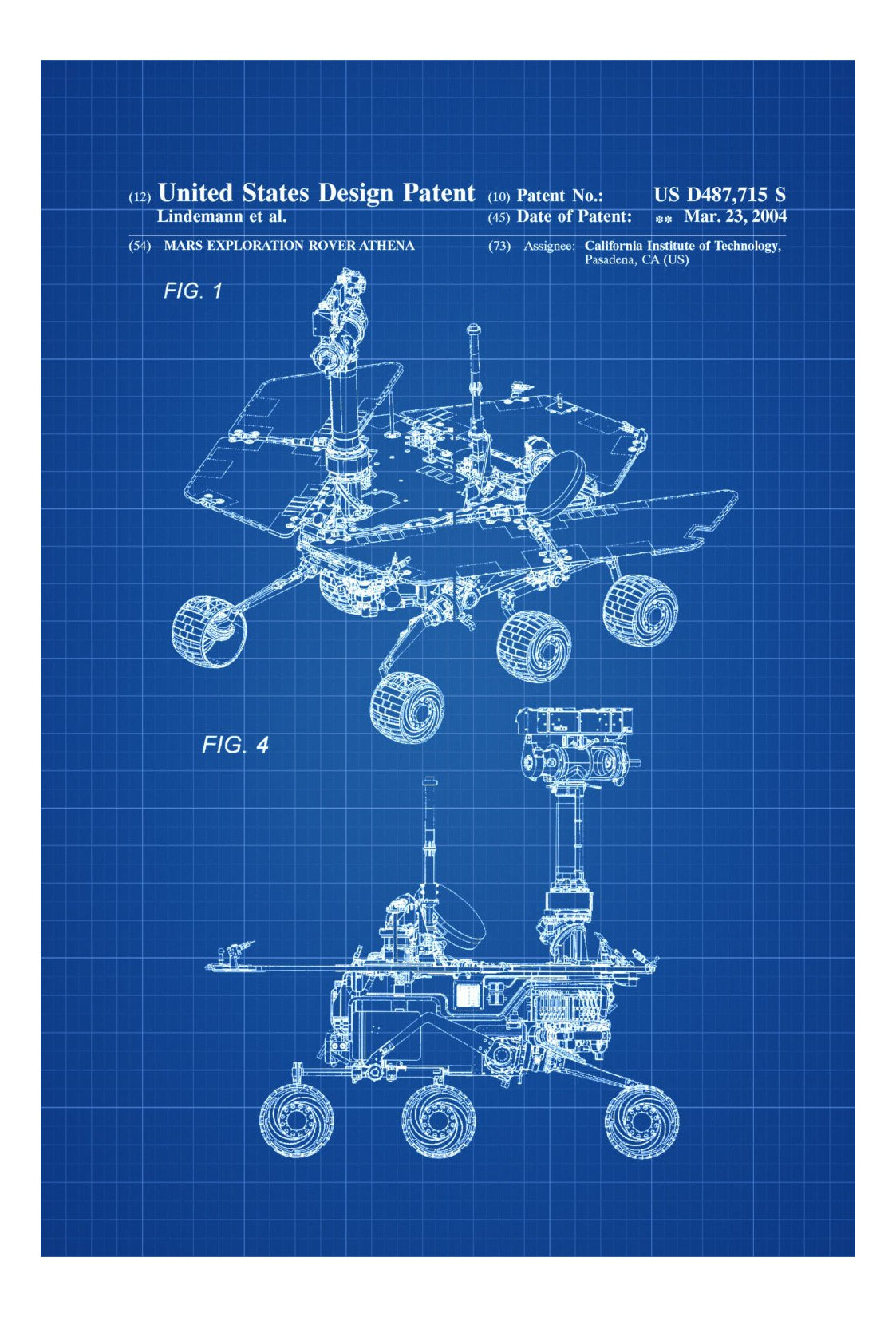 Mars Rover Opportunity Diagram