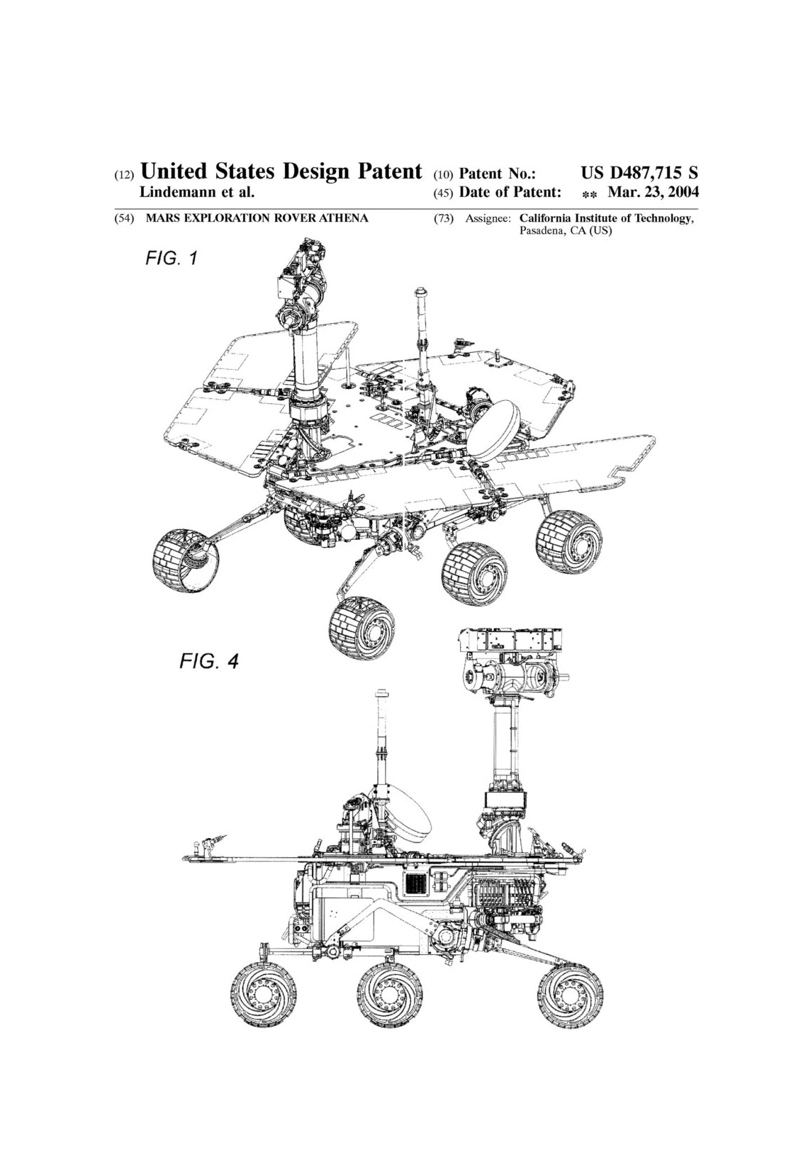 Mars Rover Blueprints