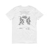 Microscope Patent T-Shirt 1895 - Patent Shirt, Old Patent T-shirt, Microscope T-Shirt, Vintage Microscope, Old Microscope, Science T-Shirt Shirts mypatentprints 