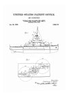 Navy Ship Patent - Patent Print, Vintage Nautical, Naval Art, Sailor Gift, Sailing Decor, Nautical Decor, Marine Decor, Boat Patent Print Art Prints mypatentprints 