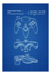 Nintendo 64 Controller Patent - Patent Print, Wall Decor, Nintendo Art, Nintendo Poster, Nintendo 64 Poster, Nintendo Patent, Nintendo 64 mws_apo_generated mypatentprints Parchment #MWS Options 1598334318 