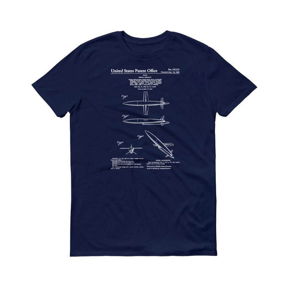 Northrop Drone Aircraft Patent T-Shirt - Pilot Gift, Airplane Shirt, Aviation Shirt, Airplane Shirt, Military Patent, Drone Patent Shirt Shirts mypatentprints 