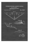 Northrop N-1M Aircraft Patent - Vintage Airplane, Airplane Blueprint, Airplane Art, Pilot Gift, Aircraft Decor, Airplane Poster Art Prints mypatentprints 
