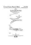 Northrop YA-9 Aircraft Patent - Vintage Airplane, Airplane Blueprint, Airplane Art, Pilot Gift,  Aircraft Decor, Airplane Poster