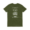 Oil Drill Bit Patent T-Shirt 1911 - Patent Shirt, Vintage Equipment, Old patent T-Shirt, Oil Drill T-Shirt, Oil Rig, Hughes Patent, Oil Rig Shirts mypatentprints 