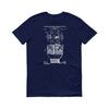 Oil Drill Bit Patent T-Shirt 1911 - Patent Shirt, Vintage Equipment, Old patent T-Shirt, Oil Drill T-Shirt, Oil Rig, Hughes Patent, Oil Rig Shirts mypatentprints 