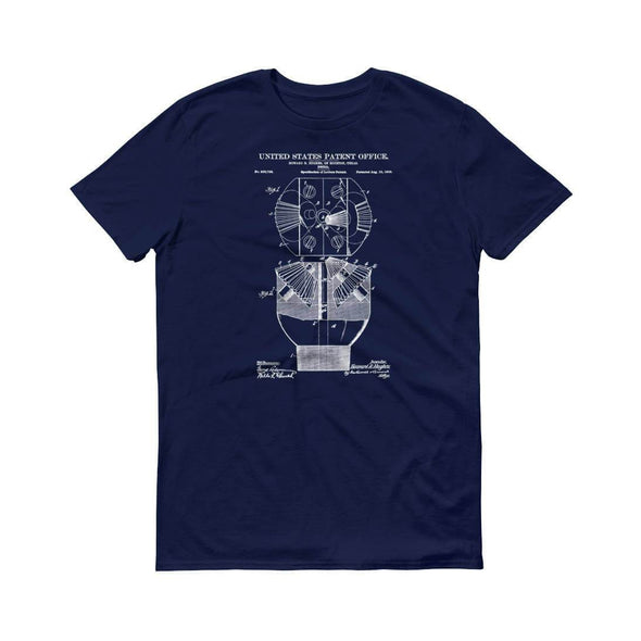 Oil Drill Bit Patent T-Shirt 1911 - Patent Shirt, Vintage Equipment, Old patent T-Shirt, Oil Drill T-Shirt, Oil Rig, Hughes Patent, Oil Rig Shirts mypatentprints 