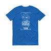 Oil Drill Bit Patent T-Shirt 1911 - Patent Shirt, Vintage Equipment, Old patent T-Shirt, Oil Drill T-Shirt, Oil Rig, Hughes Patent, Oil Rig Shirts mypatentprints 