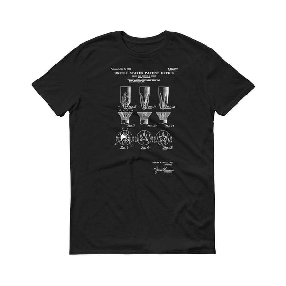 Phillips Screwdriver Patent T-Shirt 1936 - Antique Tools, Screw Driver Shirt, Vintage Tools, Mechanic Gift, Car Lover Gift, Old Tools Patent Shirts mypatentprints 3XL Black 