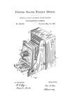 Photo Camera Patent - Patent Print, Wall Decor, Photography Art, Camera Art