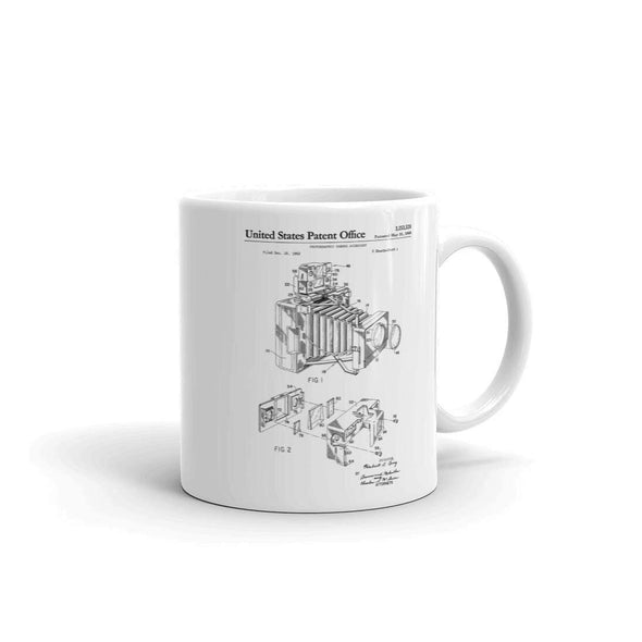 Photographic Camera Patent Mug - Photographer Mug, Photographer Gift, Patent Mug, Camera Patent, Camera Mug, Photography Mug, Coffee Mug Mug mypatentprints 