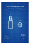 Prescription Bottle Patent - Patent Print, Vintage Bottle, Bottle Collectibles, Pharmacy Décor, Doctor Office Décor, Rx Décor, Pharmacist Art Prints mypatentprints 
