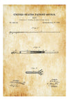 Riding Whip Patent Print - Wall Décor, Horse Art, Horse Décor, Equestrian Patent, Barn Art, Equestrian Decor, Farm Art, Horse Whips Art Prints mypatentprints 5X7 Blueprint 