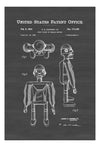 Robot Patent Poster 1954 - Patent Print, Robot Art, Robot Poster, Vintage Robot, Retro Robot Blueprint, Robot Drawing Print, Geek Gift Art Prints mypatentprints 10X15 Parchment 