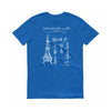 Rocket Emergency Device Patent T-Shirt - Patent t-shirt, old patent t-shirt, space t-shirt, rocket t-shirt, rocket shirt, space exploration