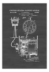 Ship Telegraph Patent 1930 - Vintage Nautical, Naval Art, Ship Wheel, Sailing Decor, Nautical Decor, Beach House Decor, Boating Decor Art Prints mypatentprints 