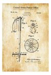 Ski Pole Patent - Patent Print, Wall Decor, Ski Lodge Decor, Ski Decor, Cabin Decor mws_apo_generated mypatentprints Parchment #MWS Options 1076077910 