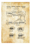 Ski Shoe Patent - Patent Print, Wall Decor, Ski Lodge Decor, Ski Decor, Cabin Decor, Ski Patent, Ski Boots