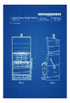 Slot Machine Patent - Patent Print, Wall Decor, Slot Machine Blueprint, Casino Decor, Vegas Decor, Las Vegas Art, Art, Arcade Game mws_apo_generated mypatentprints Blueprint #MWS Options 1548068320 