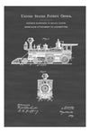 Snow Plow Locomotive Patent - Vintage Locomotive , Locomotive Blueprint, Locomotive Art, Railroad Decor, Locomotive Poster, Railroads