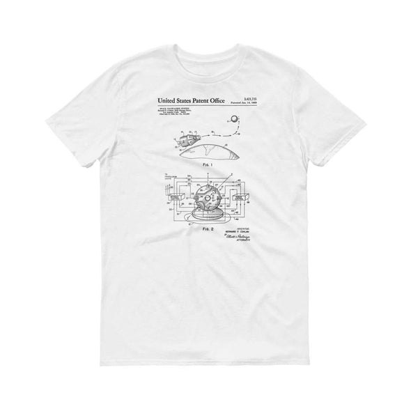 Space Navigation System Patent T-Shirt - Old Patent T-Shirt, Space T-Shirt, Rocket T-Shirt, Rocket Shirt, Space Exploration, Space Program Shirts mypatentprints 