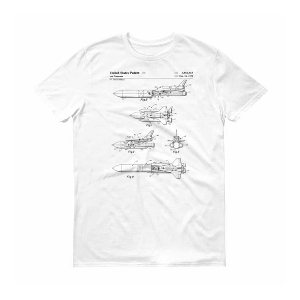 Space Shuttle Patent T-Shirt - Patent t-shirt, Space t-shirt, Rocket t-shirt, Space Exploration, Space Shuttle T-Shirt,