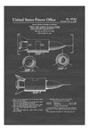 Space Vehicle Patent 1960 - Space Art, Aviation Art, Pilot Gift, Aircraft Decor, Space Poster, Space Program, Diagrams, Spacecraft Art Prints mypatentprints 
