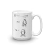 Star Wars R2D2 Patent Mug - Star Wars Mug , Star Wars Gift, Star Wars Patent Mug, Toy Patent, Geek Gift, Gamer Shirt, R2D2 Mug Mug mypatentprints 