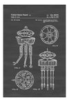 Star Wars Viper Probe Droid Patent Poster - Patent Print, Wall Decor, Viper Droid, Star Wars Art, Star Wars Gift, Droid Patent mws_apo_generated mypatentprints Blueprint #MWS Options 4045907258 