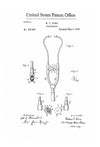 Stethoscope Patent - Decor, Doctor Office Decor, Nurse Gift, Medical Art, Medical Decor, Patent Print