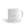 Stethoscope Patent Mug - Patent Mug, Old Patent Mug, Stethoscope Mug, Doctor Gift, Nurse Gift, Doctor&#39;s Mug, Nurse&#39;s Mug