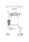 Stock Ticker Attachment Patent 1903 - Patent Prints, Stock Ticker Patent, Banker Gift, Stock Broker Gift, Stock Market Patent Art Prints mypatentprints 