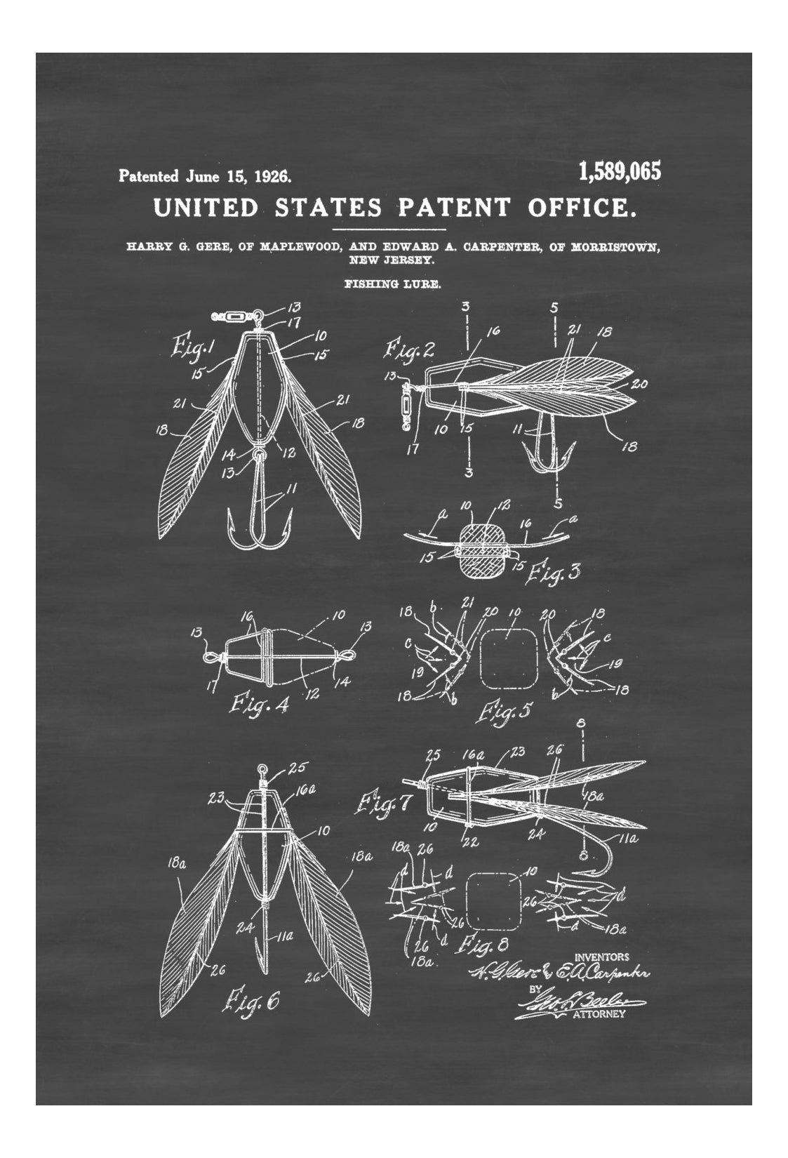 Surface Fishing Lure Patent - Patent Print, Wall Decor, Fishing Lure Poster, Cabin Decor, Fisherman Gift, Fishing Decor, Lake House Decor - Blueprint Surface Fishing Lure Patent - Patent Print, Wall Decor, Fishing Lure Poster, Cabin Decor, Fisherman Gift, Fishing Decor, Lake House Decor - Blueprint