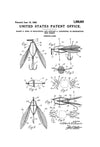 Surface Fishing Lure Patent - Patent Print, Wall Decor, Fishing Lure Poster, Cabin Decor, Fisherman Gift, Fishing Decor, Lake House Decor