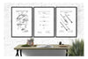Surgeon Surgery Patent Collection of 3 Patent Prints - Doctor Office Medical Decor, Nurse Gift, Surgeon Gift, Doctor Gift, Vintage Medical Art Prints mypatentprints 