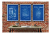 Technology Patent Collection of 3 Patent Prints - Geek Decor, Geek Gift, Computer Patent, Computer Poster Art, Steampunk Art, Computer Decor Art Prints mypatentprints 10X15 Parchment 