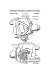 Television Camera Patent 1943 - Patent Prints, Vintage Television, Technology Patent, Old TV Camera, TV Camera Poster, Classic TV Camera Art Prints mypatentprints 