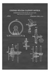 The First U.S. Patent 1836 - Locomotive Steam Engine Patent, Trains Patent, Railroad Poster, Railroad Decor, First Patent, Train Decor Art Prints mypatentprints 