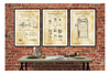 Thomas Edison Patent Collection of 3 Patent Prints - Thomas Edison Inventions, Thomas Edison Posters, Light Bulb Patent, Camera Blueprint Art Prints mypatentprints 