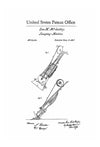 Vacuum Cleaner Patent 1869 - Sweeping Machine, Vintage Machines, Vacuum, Cleaner