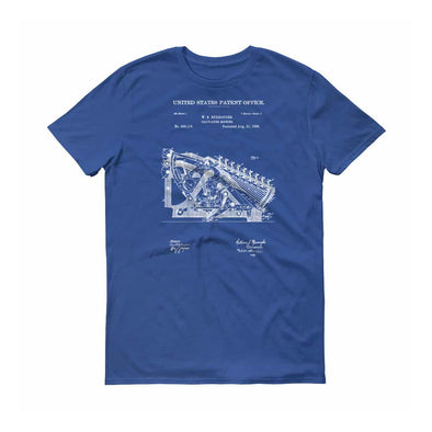 Vintage Calculator Patent T-Shirt 1888 - Old Patent T-shirt, Vintage Tools, CPA Gift, Accountant Gift, Patent Print, Calculator Patent