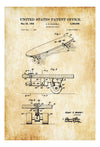 Vintage Skateboard Break Patent 1968 - Patent Print, Wall Decor, Skater Art, Skateboard Decor, Skater Gift