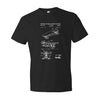 Vintage Skateboard Patent T-Shirt - Patent t-shirt, Old Patent T-shirt, Skateboard T-shirt, Skater t-shirt, Skater Gift, sk8r, Skater Shirt