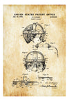 Welder&#39;s Goggles Patent - Patent Print, Wall Decor, Welder Gift, Garage Decor, Workshop Decor, Welder, Mask Patent, Goggles