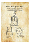 Whiskey Still Patent 1870 - Patent Print, Wall Decor, Bar Decor, Vintage Whiskey, Stills, Old Still, Whiskey Making, Moonshine Still Art Prints mypatentprints 10X15 Parchment 